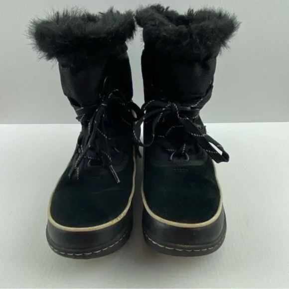 Sorel Tivoli II Boots Suede Faux Fur Winter Snow Boots - Picture 2 of 10